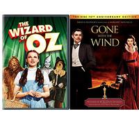 Classic Family Films 2-Movie Bundle: Wizard of Oz & Gone With the Wind (2-Disc 70th Anniversary Edition) 2-Movie Bundle