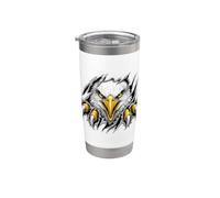 Classic Football Game Day Eagles Apparel Tee Men Women Vaso térmico de acero inoxidable de doble pared