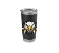Classic Football Game Day Eagles Apparel Tee Men Women Vaso térmico de acero inoxidable de doble pared
