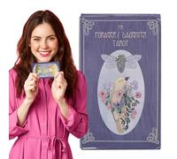 Classic Forager's Daughter Tarot Deck, juego de 78 cartas en inglés, herramientas de adivinación para principiantes y expertos, simbolismo detallado para lecturas intuitivas, orientación espiritual y