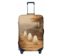 Classic Ghosts in The Countryside - Fundas elásticas para equipaje de viaje, a prueba de polvo, resistente a los arañazos, para maleta, de 22 a 24 pulgadas