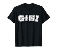 Classic Gigi Varsity College Style Graphic Mother's Day Camiseta