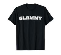Classic Glammy Varsity College Style Graphic Mother's Day Camiseta