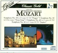 Classic Gold: Wolfgang Amadeus Mozart - Symphony No. 38 in D major K 504 / Symphony No. 39 in E flat major "Swan Song" / Symphony No. 40 in G minor K 550 / Symphony No. 41 in C major K 551 "Jupiter"
