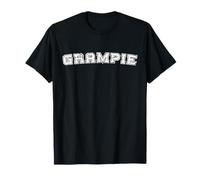 Classic Grampie Varsity College Style Graphic Father's Day Camiseta