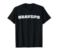 Classic Grandpa Varsity College Style Graphic Father's Day Camiseta