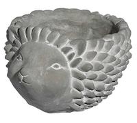 Classic Home and Garden Cement Buddies - Maceta de Erizo para Interiores y Exteriores, Gris, pequeña, 5.5 Pulgadas