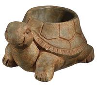 Classic Home and Garden Maceta de Tortuga, óxido, L