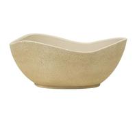 Classic Home & Garden ARC - Maceta con tapón de Drenaje, Resistente a los Rayos UV, Poco Profunda, Moderna, para Hierbas (30,5 cm, Tono Desierto)