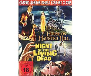 Classic Horror Double Feature: House on Haunted Hill/ Night of the Living Dead [2 DVDs] [Alemania]
