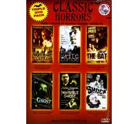 CLASSIC HORRORS"Triple DVD Pack and double feaure"[6 Classic Tales Of Fright]"Nightmare Castle+White Zombie+The Bat+The Ghost+The Invisible Ghost+Shock"