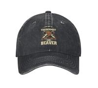 Classic I'm Not A Taxidermist Stuff Your Beaver Demin Cap Gorra de Hombre Transpirable Gorra de béisbol para Mujer Esencial para el Verano