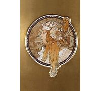 Classic Journal: Alphonse Mucha Art Nouveau 6 x 9 Journal, Diary, Notebook, 150 Pages (Alphonse Mucha 01) [Idioma Inglés]