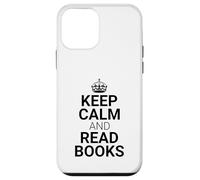 Classic Keep Calm and Read Books - Book Lover Reader Carcasa para iPhone 12 Mini