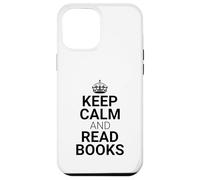 Classic Keep Calm and Read Books - Book Lover Reader Carcasa para iPhone 12 Pro MAX
