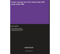 Classic Learning Test (CLT) Study Guide 2027 (Meridian Certification Press Study Guides)