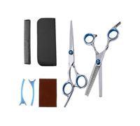Classic Lefty Shears Professional Razor Stainless Steel Left Handed Haircutting Scissors Barber Shears with Adjustment Screw And Leather Case
