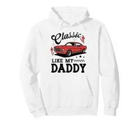 Classic Like My Daddy Retro Car Meme Design Sudadera con Capucha