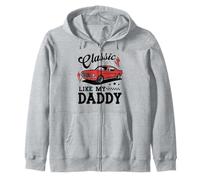 Classic Like My Daddy Retro Car Meme Design Sudadera con Capucha