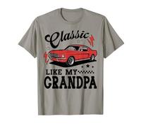 Classic Like My Grandpa Retro Car Meme Design Camiseta