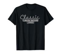 Classic Limited Edition 1983 Vintage 43rd Birthday 43 Men Camiseta