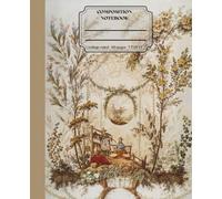 Classic Lined Composition Notebook - 7.5” x 9.25” Cover Art: Chinoiserie 110 Lined Page: Art Journal with Classic Painting Cover: Gift for Writers, ... Journal For Girls, Teens, Women and Men