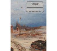 Classic Lined Composition Notebook - 7” x 10” Cover Art: A Fishing Village on the Baltic Coast 110 Lined Pages: Art Journal with Classic Painting ... Journal For Girls, Teens, Women and Men