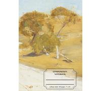 Classic Lined Composition Notebook - 7” x 10” Cover Art: At Templestowe 110 Lined Pages: Art Journal with Classic Painting Cover: Gift for Writers, ... Journal For Girls, Teens, Women and Men