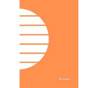 Classic Lined Notebook Orange and White Cover: 120-Page College Ruled Writing Journal for Work, School & Everyday Notes: Minimalist Matte Cover • 6x9 ... Planning, Ideas, and Daily Writing