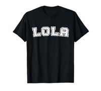 Classic Lola Varsity College Style Graphic Mother's Day Camiseta