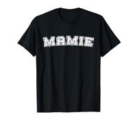 Classic Mamie Varsity College Style Graphic Mother's Day Camiseta