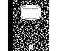 Classic Marble Sketch Composition Notebook: Blank Page Notebook for Sketching, Drawing, Journaling & Creative Ideas | 100 Pages | 7.5 x 9.25