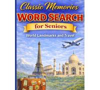 Classic Memories Word Search for Seniors - World Landmarks and Travel