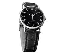 Classic Mens Watch - Reloj de pulsera de reloj, Relojes para Hombre | Reloj de los Hombres de Moda, Asuntos casuales para Hombres, Hombres Clásicos Casual y Reloj de Pulsera, Cara negra, Se référer au