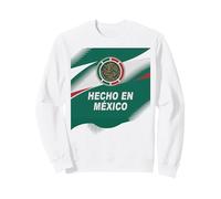 Classic Mexico Hecho EN - Bandera de Torneo de animación con Eslogan Sudadera