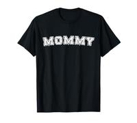 Classic Mommy Varsity College Style Graphic Mother's Day Camiseta