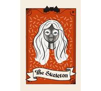 Classic Monster Notebook - Volume #7: The Skeleton: Skeletal vintage horror tarot card design for journaling or note taking, 6x9 inches, 200 pages