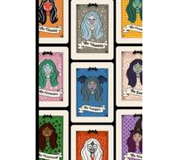 Classic Monster Tarot Notebook (6x9 inch Edition): Hand Drawn Tarot Inspired Monster Art, 6x9 Inch size, 200 Lined Pages: A Smaller Version Of This ... Perfect Gift For Tarot And Monster Fans