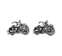 Classic Motorbike Cufflinks for Men - Motorcycle Cufflinks Presented In Onyx Art London Cufflink Box