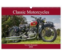 Classic Motorcycles (Wall Calendar 2026 DIN A3 landscape), CALVENDO 12 Month Wall Calendar: Classic Motorcycles is a high quality monthly calendar