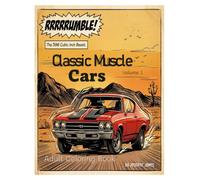 Classic Muscle Cars - Volume 1: Adult Coloring Book
