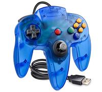 Classic N64 Controlador para PC, N64 Controlador USB con cable Juego Pad Joypad Controlador para Windows y MAC y Raspberry Pi