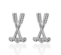 Classic New Golf Racket Modeling Cufflinks Metal Cufflinks Men's Shirt French Sleeve Cufflinks