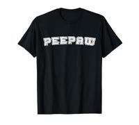 Classic Peepaw Varsity College Style Father's Day Pee-Paw Camiseta