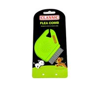 CLASSIC Peine de pulgas para mascotas para gatos y perros