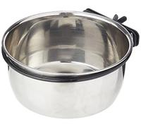 CLASSIC Pet Products - Vaso de Acero con Abrazadera para gallinas, 600 ml
