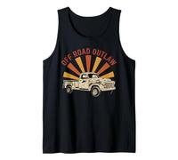 Classic Pickup Truck Off Road Vintage Automotive Entusiasta Camiseta sin Mangas