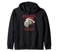 Classic Pluto Never Forget Retro Santa Hat Christmas Science Sudadera con Capucha