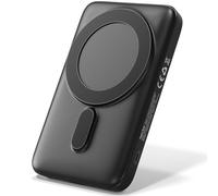 Classic Power Bank 10.000 mAh Negra - Power Bank con Carga rápida de 22,5 W con PD 20W, Carga inalámbrica de 15W, Entrada/Salida USB-C, USB-A, Entrada Lightning y función magnética