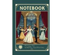 Classic Retro Notebook, Vintage Journal, Lined Writing Diary, Hardcover, 6" x 9", 120 Ruled Pages: For Writers, Artists, Daily Reflection, Creative Thoughts, Planning